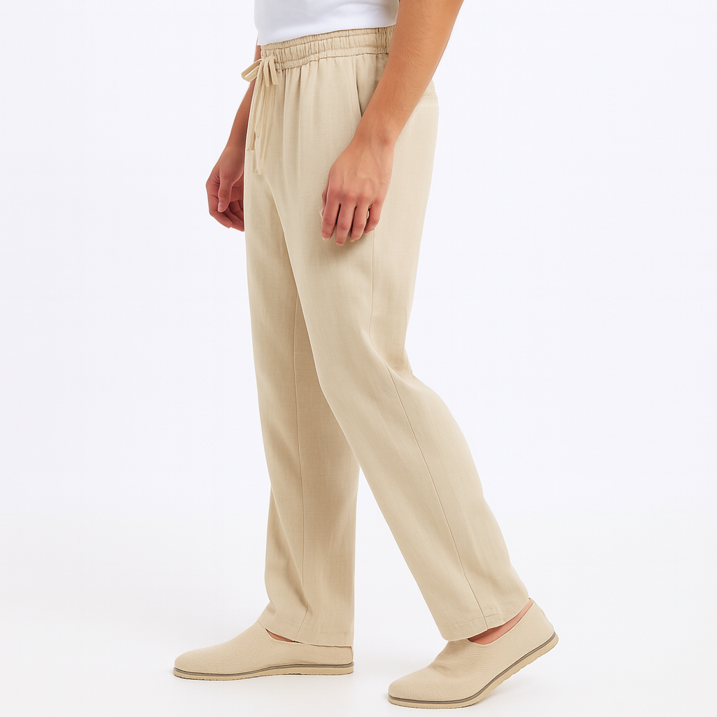 Ava Women's Pants | Adjustable Drawstring, Deep Pockets, Cotton 1