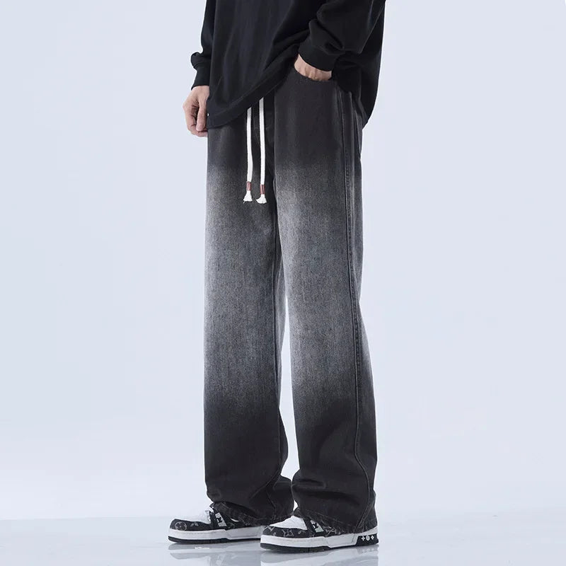 Ava Women's Wide-Leg Jeans | Ombre Gradient Finish 1