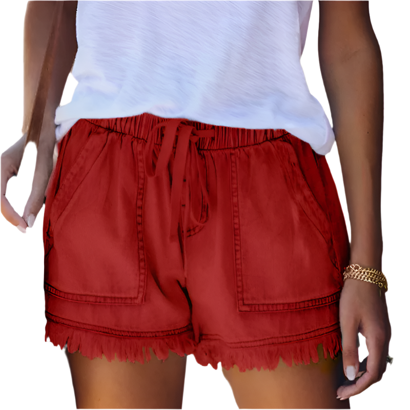 Hera Women's High-Waist Denim Shorts | Comfortable Fit, Classic Style 8
