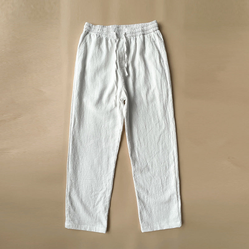 Lorenzo Men's Linen Pants | Breathable Comfort, Lightweight Design 2