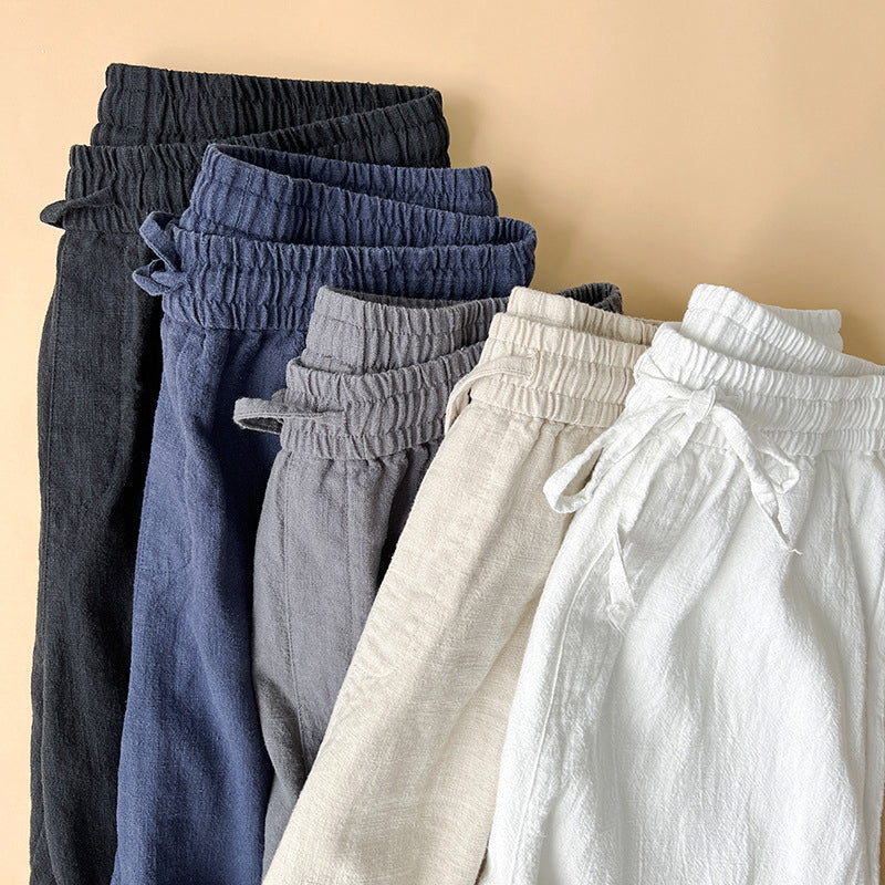 Lorenzo Men's Linen Pants | Breathable Comfort, Lightweight Design 7